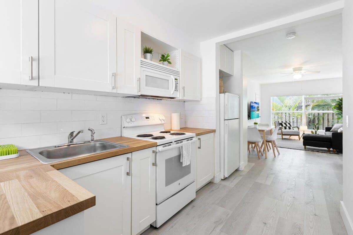 Charming 2 Bedroom Apartment In Victoria Park Fort Lauderdale Luaran gambar