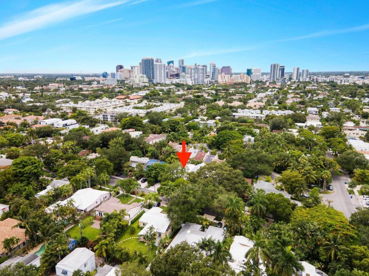 Charming 2 Bedroom Apartment In Victoria Park Fort Lauderdale Luaran gambar